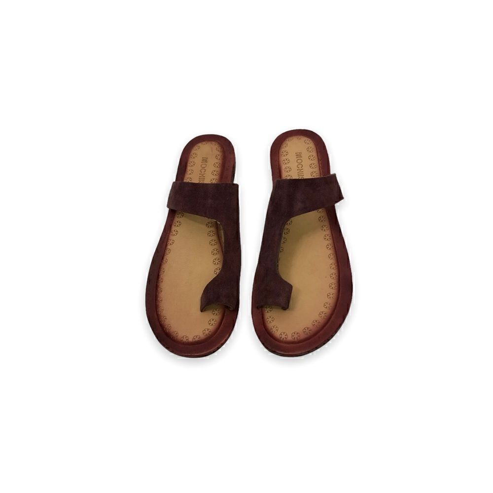Mochiis Harappa Sandal Flip Flop in Brown